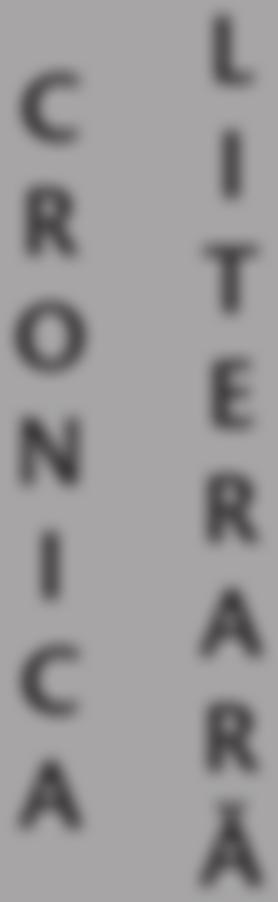 C R O N I C A L ĂC I T E R A R Lucian ALecsA Poetul neliniştilor cronice PPoemele din volumul piramida Ka-zar, apărut la Editura Junimea, cu sprijinul Copyro, pot fi citite ca o expresie a luptei