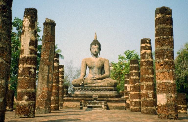 storia Thai. Visita del Parco Storico di Ayutthaya.