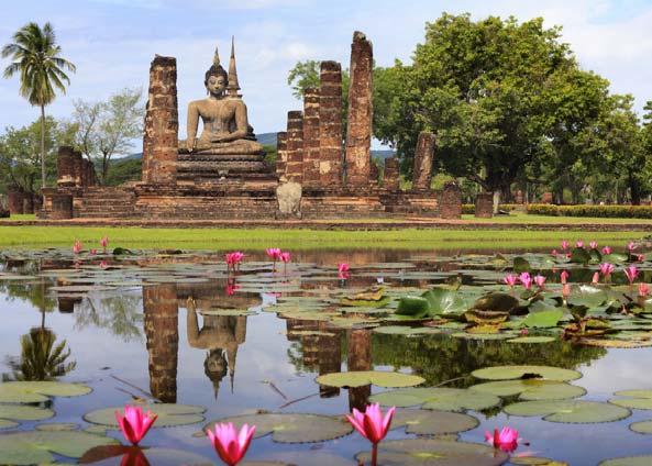 THAILANDIA IL TRIANGOLO D ORO E KOH SAMUI Bangkok - Ayutthaya -Lopburi - Sukhothai Phrae Chiang Rai- Golden Triangle - Tempio Bianco Chiang Mai Koh Samui Dal 1 Maggio al 30 Settembre ogni sabato e