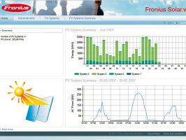 Software Fronius Fronius Solar.web Fronius Solar.web è il servizio gratuito, disponibile online, per un monitoraggio del sistema a distanza.