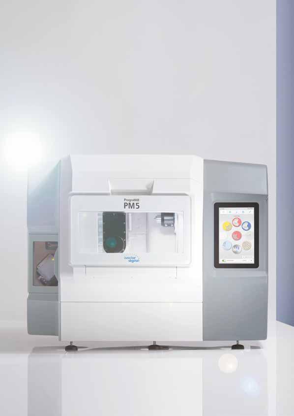 Entrambe le apparecchiature PrograMill PM3 e PM5 forniscono la performance ideale per il laboratorio odontotecnico digitale.