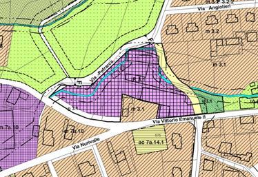 UBICAZIONE : Via Petrarca - Via Vittorio Emanuele II (Distretto D3 - Tav di PRGC 2e) Art. 98.3 IR 3.1 Superficie territoriale mq 7.