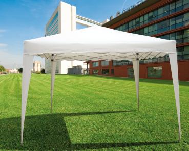 Sezione struttura 25x25 mm 20x20 mm, 10x18 mm Steel frame white painted, polyester cover 160 gr/m 2 beige colour Folding system, with carry bag.
