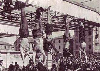 Cadaveri di Mussolini