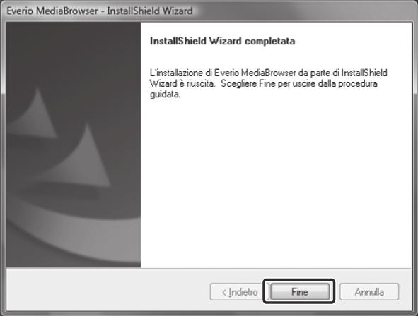 In Windows Vista, viene visualizzata la finestra di dialogo relativa all autoriproduzione. 1 Fare clic su [Easy Installation].