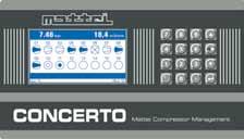 Concerto è il sistema Mattei di ultima generazione, nato per soddisfare qualsiasi esigenza dell utente, indipendentemente dalla tipologia di compressore installata.