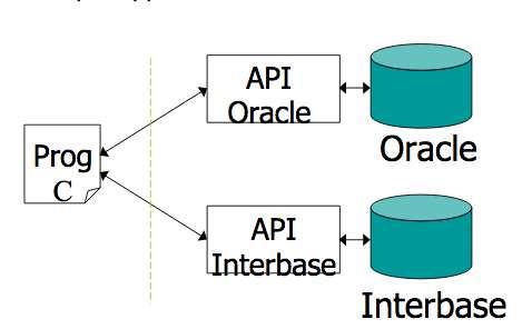 CLI Call Level Interface q Approccio più utilizzato.