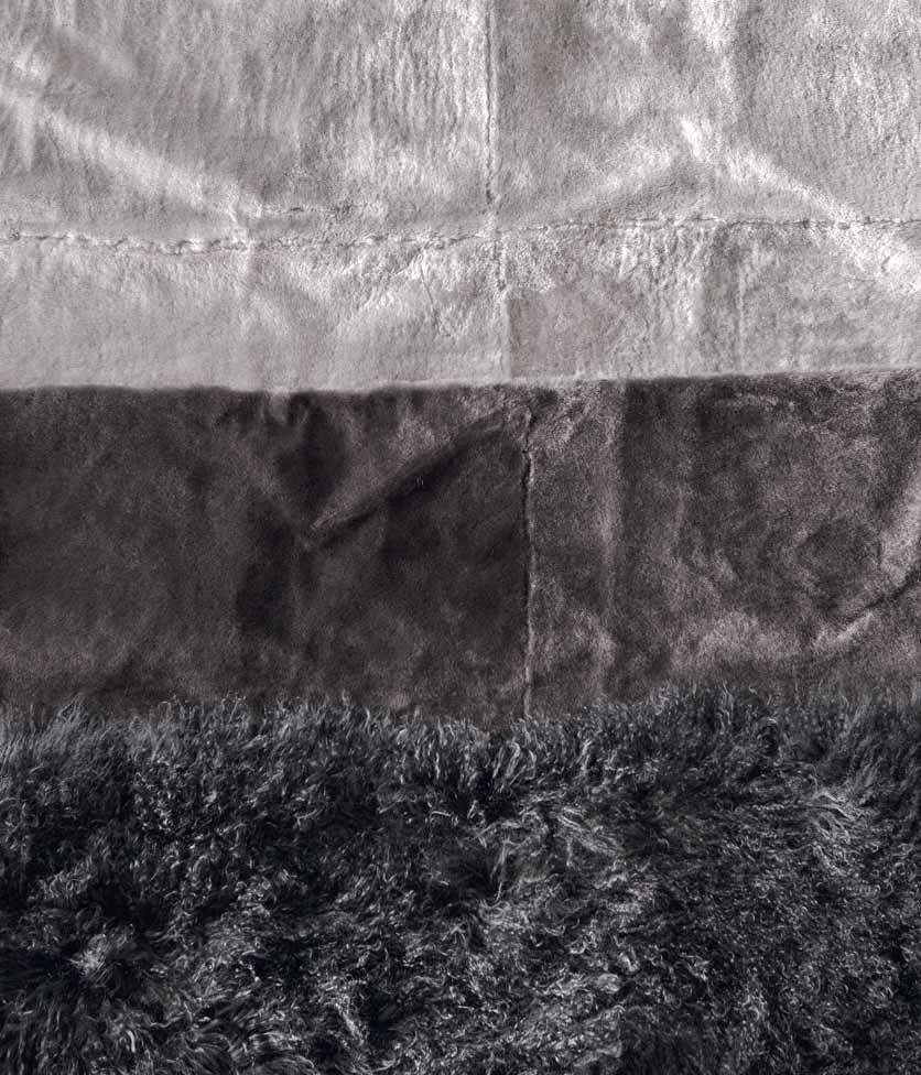 colori Grigio e Marrone 22 23 Carpet 100% Mongolian Goat,