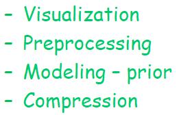 Analisi per componenti principali Principal Component Analysis (PCA) Trovare un piccolo numero (dimensione) di direzioni che spiega le correlazioni nei dati di input: lo spazio latente Si possono