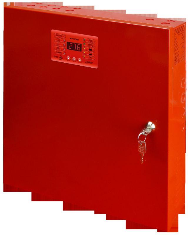 Alimentatore serie EN54/LED Alimentatore per sistemi antincendio 27,6V DC CODICE: TIPO: EN54-2A17