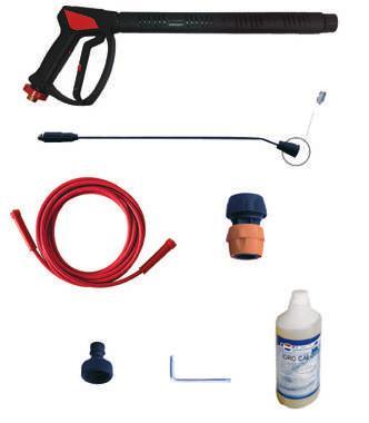 SUPER PLUS - PROFESSIONAL HOT WATER HIGH PRESSURE CLEANERS ACCESSORI IN DOTAZIONE / SUPPLIED ACCESSORIES 1 N MOD. COD.