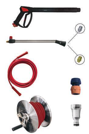 MIDIA PLUS - PROFESSIONAL COLD WATER HIGH PRESSURE CLEANERS ACCESSORI IN DOTAZIONE / SUPPLIED ACCESSORIES 1 N MOD. COD.