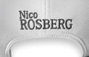 sul davanti, scritta Nico Rosberg stampata