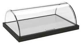 Cod. 97150855 Rectangular tray with cloche Plateau rectangulair avec cloche Anbaubasis Jumbo Smart mit Kuppel cm 31,5 Base Jumbo Smart con campana cm 58,4 SIZE BOX cm 90,5x66,5x39,5h cm