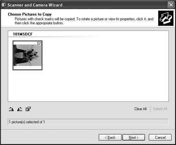 USB] su [Normale] (pagina 49). Fase 4-A: Copia delle immagini sul computer Per Windows 98/98SE/2000/Me, attenersi alla procedura illustrata in Fase 4-B: Copia delle immagini sul computer a pagina 55.