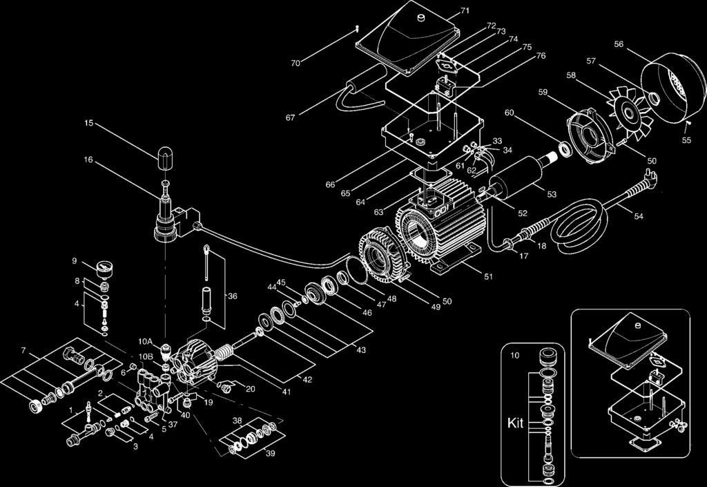 MOTOPOMPA - PUMP-SET - MOTOBOMBA Tab. 03.04-R3 Pos. Cod. 01 3.016.04.003 Iniettore Injector Inyector 1 02 9.005.02.001 Otturatore Mandata Delivery shutter Obturador 1 03 9.006.02.002 Tappo Plug Tapón 5 04 9.