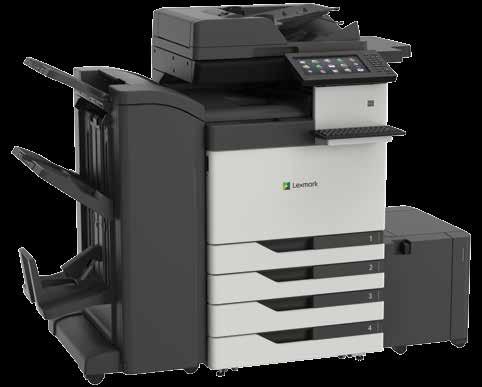 Lexmark Serie XC9200 - Caratteristiche 1.