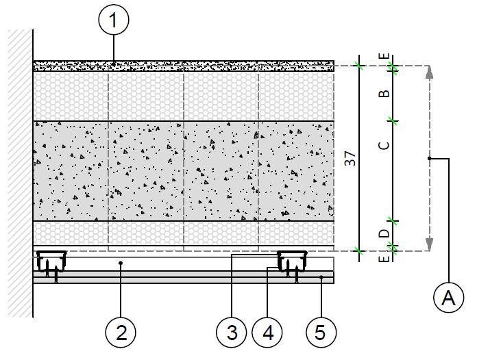 6 La rifodera con struttura metallica Un alternativa al placcaggio diretto della parete è quello di procedere alla realizzazione di una rifodera con struttura metallica e doppia lastra in cartongesso.