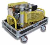 - Two handles, four swivel wheels (two with brakes) and two butterfly lock system.