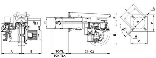 SERIE FGP Progressive and modulating from 12 up to 1779 / Progressivi e modulanti da 12 a 1779 PROGRESSIVE & MODULATING PROGRESSIVI E MODULANTI kg/h FGP 5/M 1,5/2 5 12/237 593 FGP 7/M 1/35 7 213/15 3