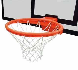 Art.105 Canestro basket regolamentare, in acciaio zincato a caldo, modello ultraresistente