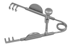 DCR LACRIMAL SURGERY SET Rollet J 2143.1 Uncino per cute, a 3 denti smussi, larghezza 5 mm Lacrimal retractor, 5 mm width, 3-blunt prongs J 2143.2 larghezza 7 mm 7 mm width J 2143.