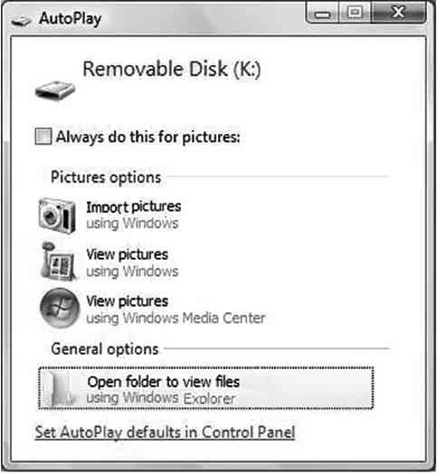 Fase 2: copia delle immagini su un computer Per Windows Questa sezione descrive un esempio di copia delle immagini in una cartella Documents (per Windows XP: cartella My Documents ).