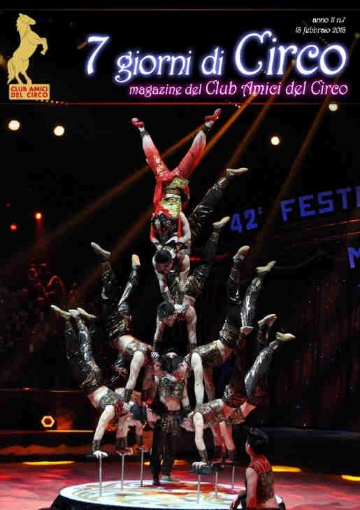 E' uscita 'Sette giorni di Circo' - 18 Febbraio 2018 19 Febbraio 2018 Come ogni settimana è uscita 'Sette giorni di Circo', la Newsletter del Club Amici del Circo!