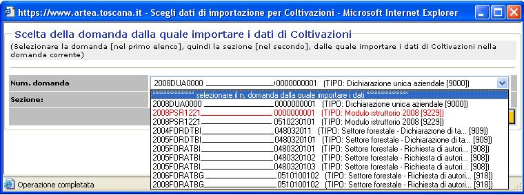 titoli di possesso previsti dal bando di misura.