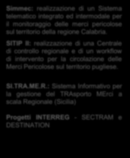 telematica Integrata per il Controllo e la Gestione - Merci Pericolose (PICOGE) Piattaforma Logistica Nazionale - Sistema federale di