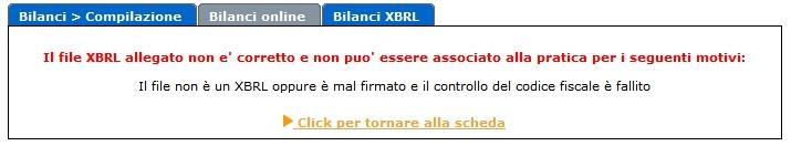 un messaggio d avvertimento e l operazione non verrà eseguita.