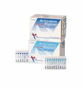 46 MEPIVACAINA PIERREL ARTICAINA PIERREL 20 mg/ml con Adrenalina 1:100.