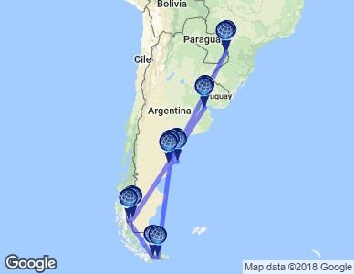 GRAN TOUR DELL'ARGENTINA 15 giorni, 12 notti QUOTE DA: 6190 ITINERARIO SPECIFICHE GALLERY Un viaggio ricco ed affascinante che prevede l'intera giornata di navigazione lungo il Canale di Beagle, una