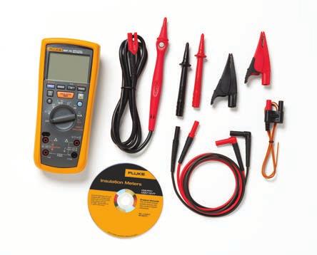 Informazioni per gli ordini Fluke-1577 Multimetro di isolamento Fluke-1587 FC Multimetro di isolamento Fluke-1587/MDT FC 2-IN-1 ADV Kit motore elettrico e controllo w/9040, i400 1587KIT/62MAX+ FC