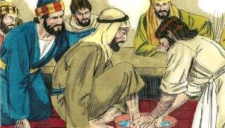 Aplicazioni Una lezione di umiltà. L azione di Gesù al lavare i piede fu un esempio di umiltà e servizio.