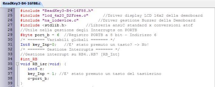 3. Immettere una sequenza di caratteri e visualizzare sul display il corrispondente valore numerico (es. => caratteri immessi 4 5 7 * B 2 D sul display verrà visualizzato il valore: 457.