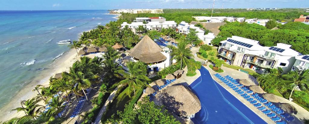 sandos caracol eco experience resort **** sup. L hotel è formato da 78 edifici e sorge di fronte alla spiaggia, all interno di una zona di grande interesse naturalistico.