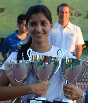 24 campionati italiani È Schirru pigliatutto A Quartu Sant Elena Gaia ha fatto l en-plein vincendo singolare, doppio e doppio misto. Nel maschile successo per il maestro romano Claudio Subissi.