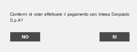 Scegli pagamento con conto corrente (cerchio blu).