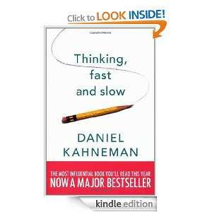 When time is lacking, decisions are made fast Thinking, fast and slow Daniel