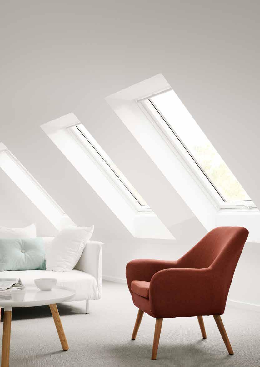 4 5 VELUX: finestre dalle caratteristiche uniche Le principali caratteristiche Le finestre per tetti VELUX