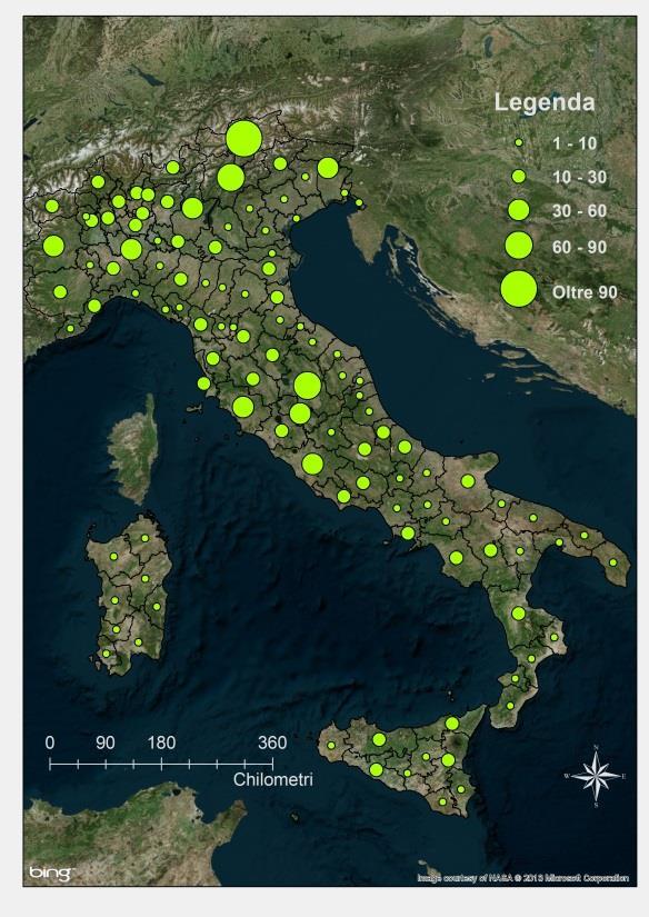 di organizzare, archiviare e gestire molti dati