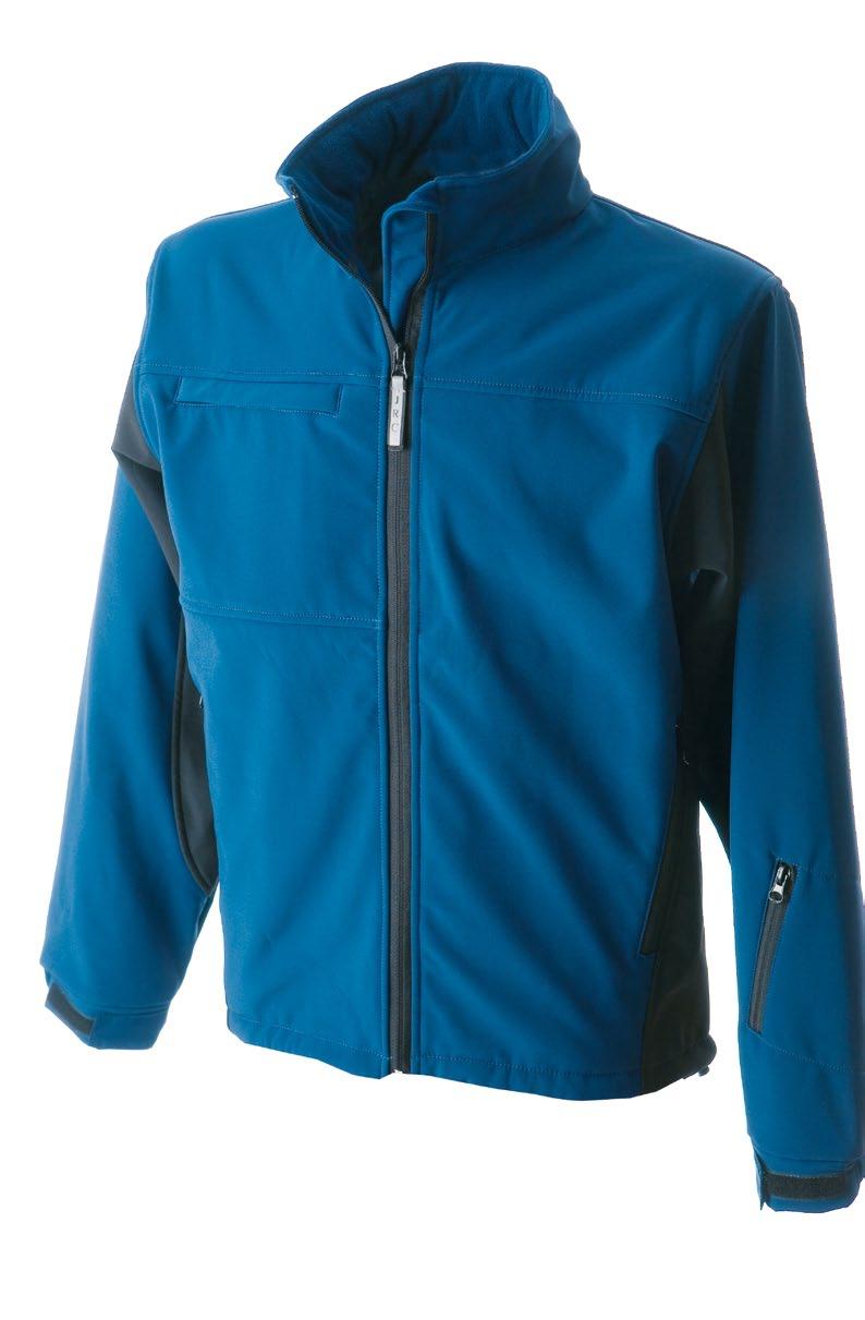 Monte Rosa Jacket in soft shell 92% polyester- - 8% elastan Veste en soft shell 92%