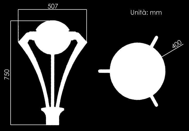 1,12W Consumo del sistema 27W 40W Flusso luminoso 2 160lm 3 200lm