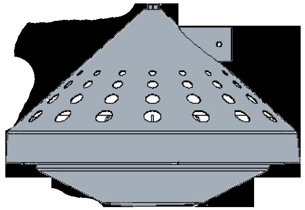 Rete AC 100 ~ 277VAC DC 53V Fattore di potenza > 0,88 Distorsione armonica < 15% > 90lmW