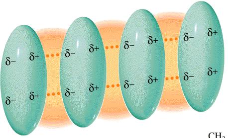Interazioni di van der Waals Sono le uniche operanti per molecole non polari Derivano dalla formazioni di dipoli temporanei Gli atomi più grandi si polarizzano più