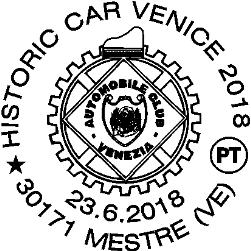 466 RICHIEDENTE: Automobile Club Venezia SEDE DEL SERVIZIO: gazebo allestito in Piazza Ferretto 30171 Mestre (VE) DATA: 23/06/2018 ORARIO: 9/13 Struttura competente: Poste