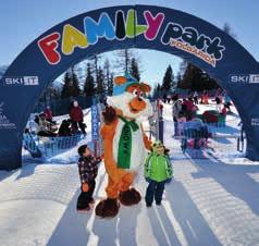 I tuoi figli impareranno a prendere confidenza con la neve in piena libertà e in modo sicuro nei nostri Family Park. Non uno ma tre.