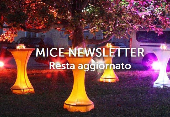 online Scadenza metà ottobre Ispirazioni MICE In collaborazione con le OTR