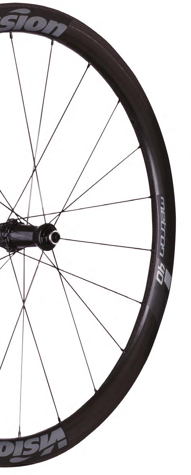 UPDATE METRON 40 SL DISC Cerchio full carbon 40 mm per tubolare e copertoncino Mozzi con sistema PRA di regolazione del precarico Cuscinetti 6 cuscinetti a cartuccia (2 anteriori + 4 posteriori) 2:1